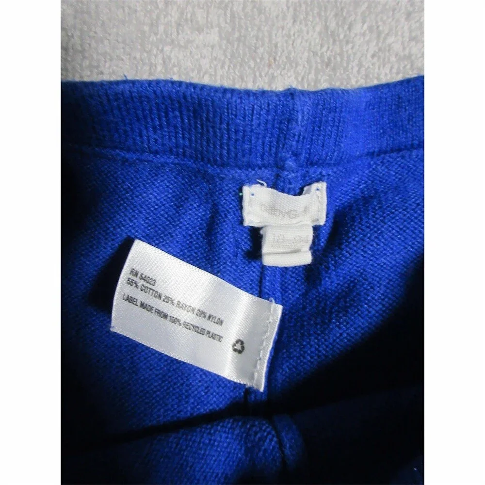 BabyGap Toddler Pull-On Sweatpants 18-24 Months Royal Blue Knit Ribbed